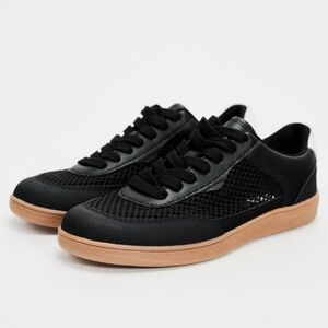 Zara Black Mesh Sneakers